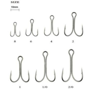 Ryugi Pierce Double TC coat #2/0- 4 pcs / pack- teflon coating