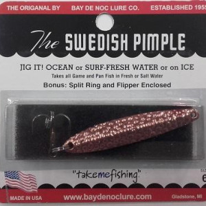 Jigging lure Svedish pimple  60mm- 14gr.- color 6-3A /cooper