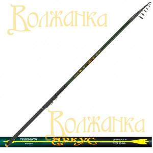 Volzhanka ARKS TeleMutch 4-5 m- 390 gr- tr.length 1-43 m- 7 sec.-  test  30-80 gr Oversized goods + 3 eur