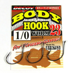Decoy Worm 23 #4- 9 pcs pak. Decoy Worm 23 #4- 9 pcs pak.