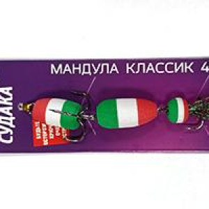 Mandula OGON FISH KLASSIK 4" color 33- weight 5gr- length 90mm- hooks Nr.1 & 4 Mandula OGON FISH KLASSIK 4" color 33- weight 5gr- length 90mm- hooks Nr.1 & 4