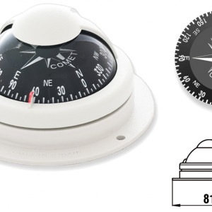 Compass COMET 1, grey, 5° graduation, card diameter 2 1/2" - 65mm