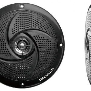 Dual cone Speakers 186mm - Ultra slim Black Rms 30Wx2 Max 60Wx2 H 40mm