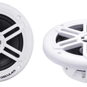 Dual cone speakers 6.5" - 2 x 120W - white -192mm