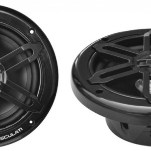Dual cone speakers 8" - 2 x 180W - black -232 mm