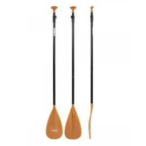 Spinera Pagaie En Fibre De Verre – 3 Sections, Réglable 180-220 Cm, Poids 850 G, Transport Compact