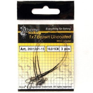 Leash AKARA 2601302 (1x7, 15 cm, 9 kg, pack of 3)