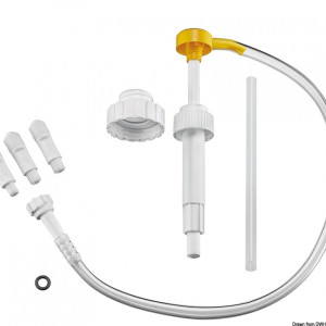 Lower unit gear oil pump - universal with 3 adapters