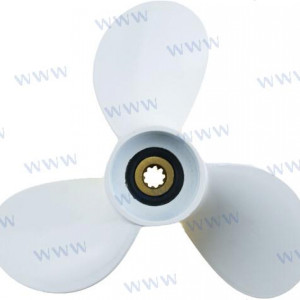 aluminum propeller Parsun 4,5 Yamaha F4 (3x7,5x7R) right similar to SOL3011-075-07S, 6E0-45943-09