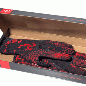 GLOVES RED CAMO