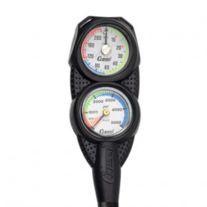 Cressi Console - Depth and Pressure Gauge (PSI)